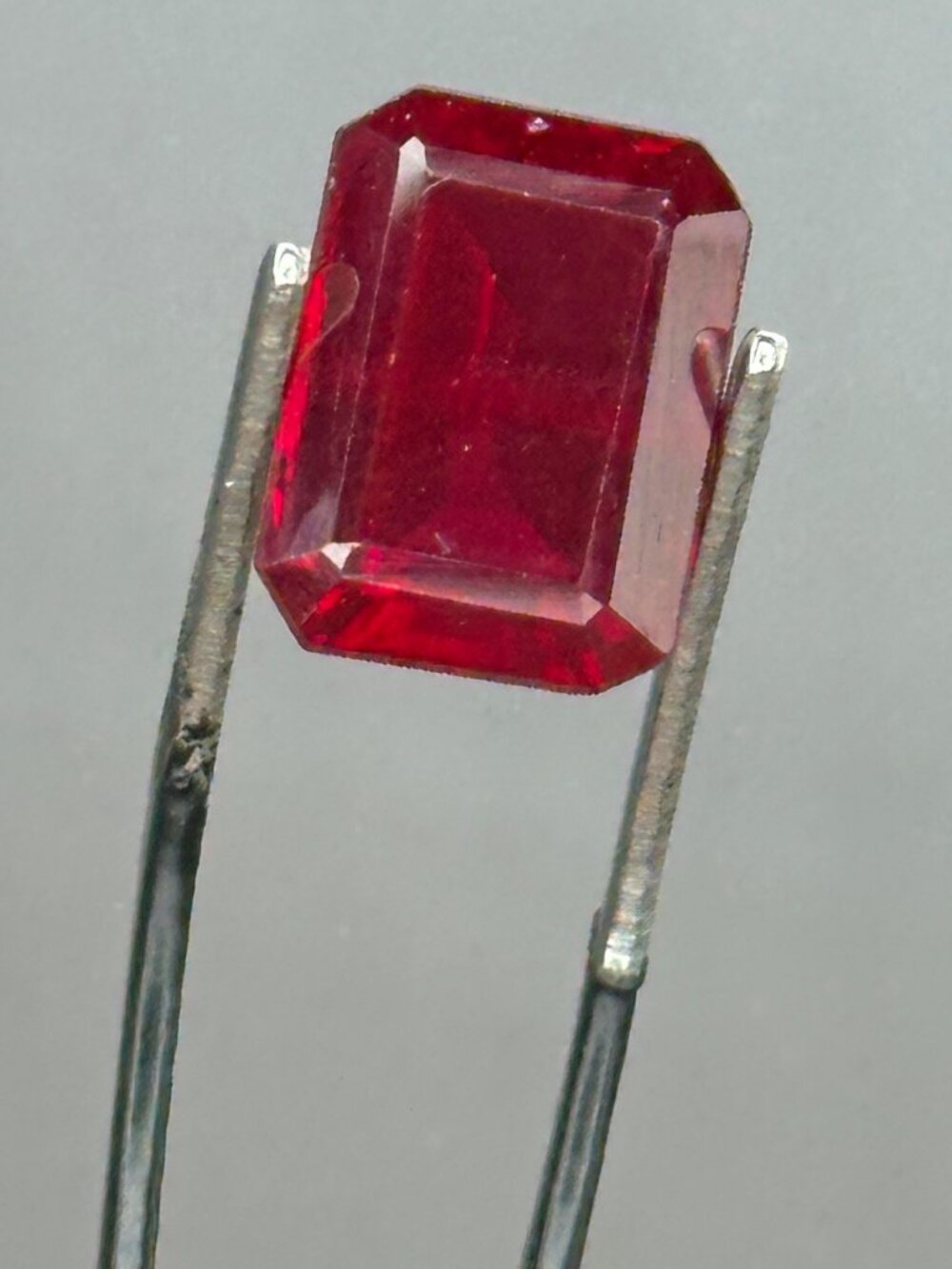Certified Dark Pigeon's Blood Ruby